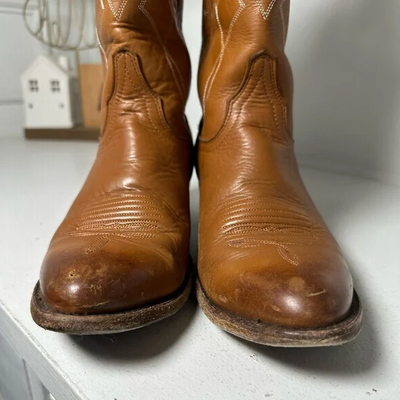 Idyllwind Western Cowboy Boots Tan Leather Embroidered Cowgirl Women’s 9.5B - Picture 4 of 10